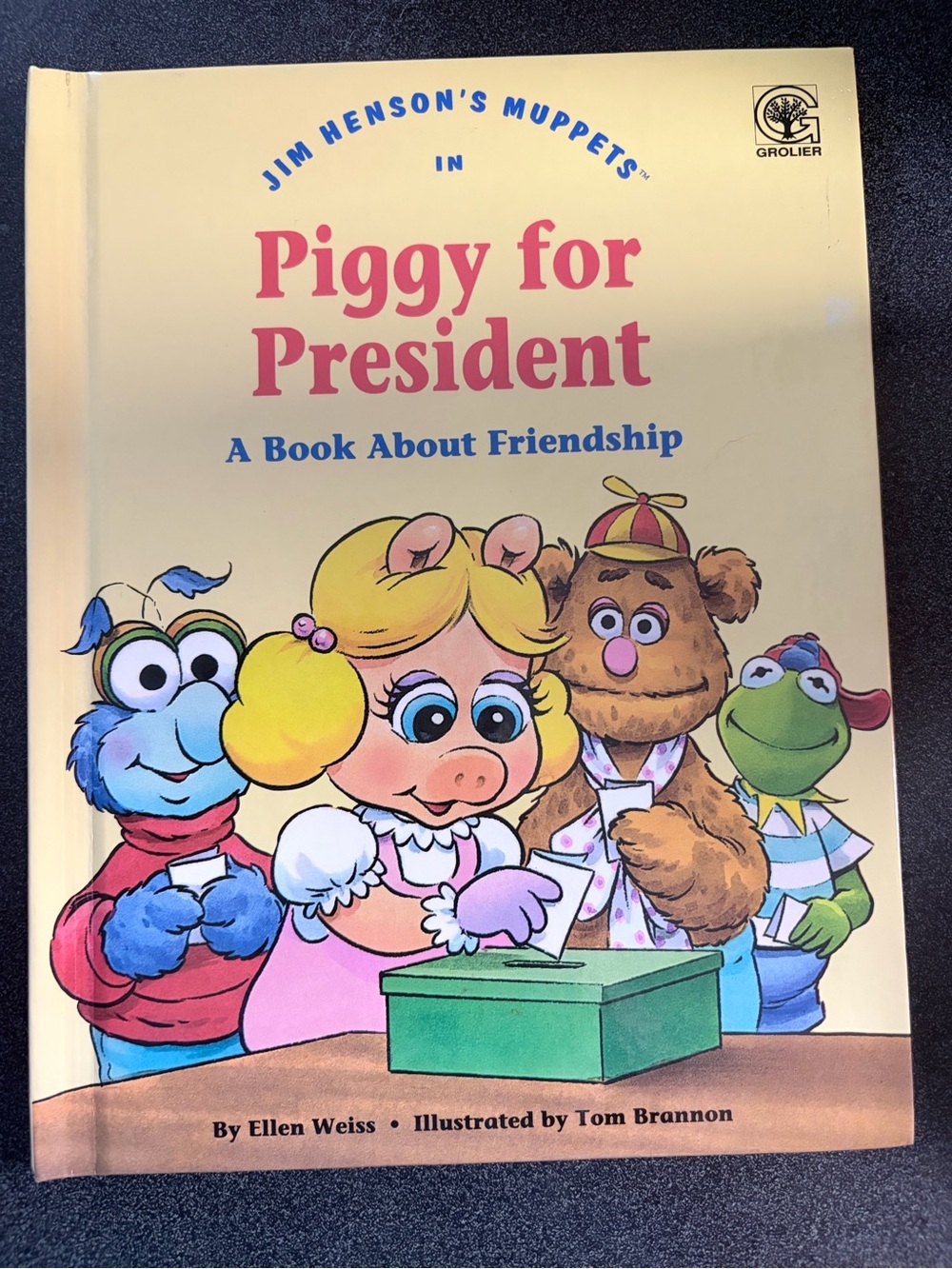 Piggy for President — Jim Henson's Muppets Children's Book (Pink Cover)